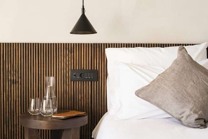 Imagen de la habitación del Hotel Lindos Aqua Terra. Foto 15