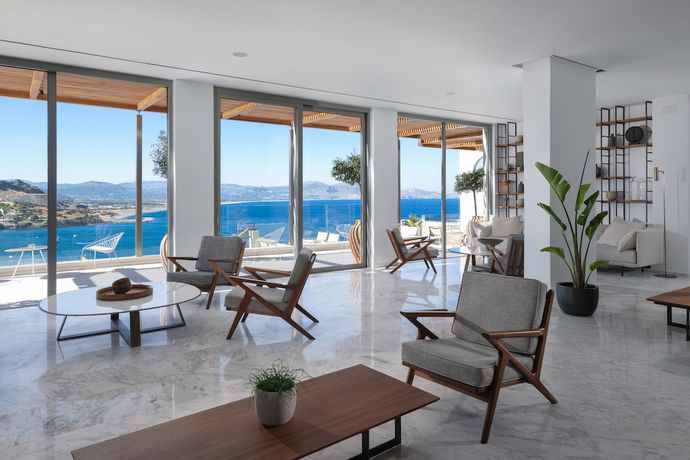 Imagen de los interiores del Hotel Lindos Mare, Rodas. Foto 20