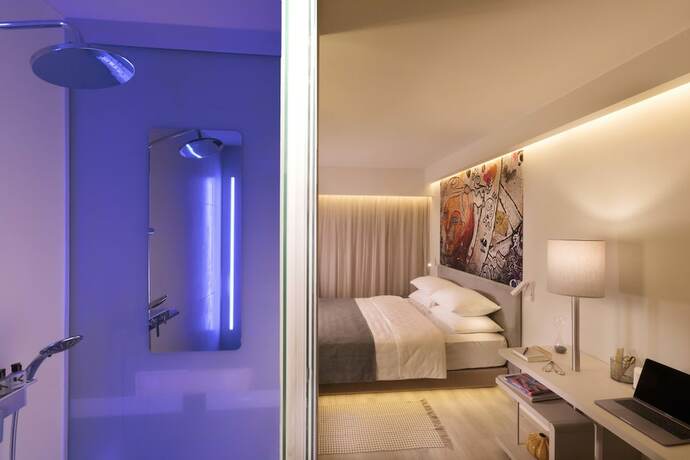 Imagen de la habitación del Hotel Link & Hub. Foto 11