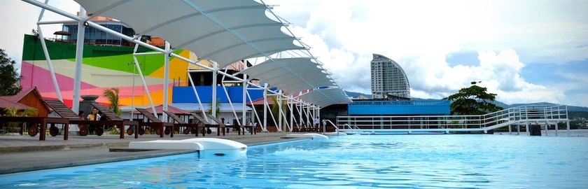 Imagen de la piscina del Hotel Lion and Plaza. Foto 14