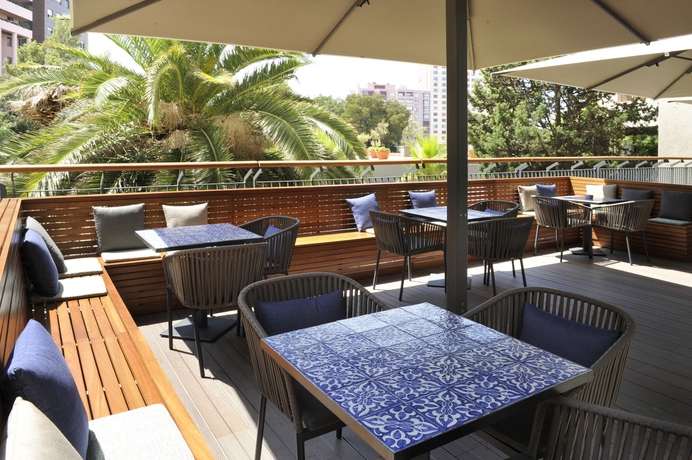Imagen del bar/restaurante del Hotel Lisbon Marriott. Foto 3