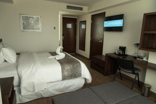 Imagen de la habitación del Hotel Lithio. Foto 9