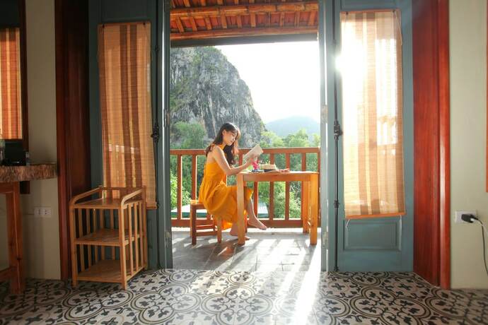 Imagen de la habitación del Hotel Littletamcoc Boutique Villa Ninh Binh. Foto 17
