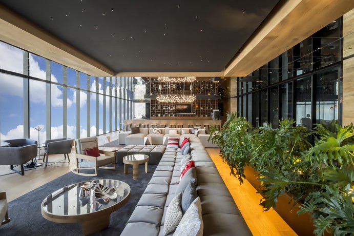 Imagen del bar/restaurante del Hotel Live Aqua Monterrey. Foto 4