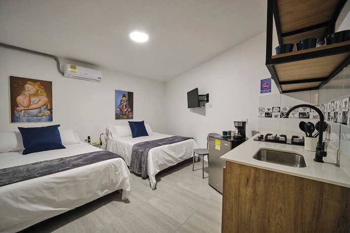 Imagen de la habitación del Hotel Living Blue. Foto 1