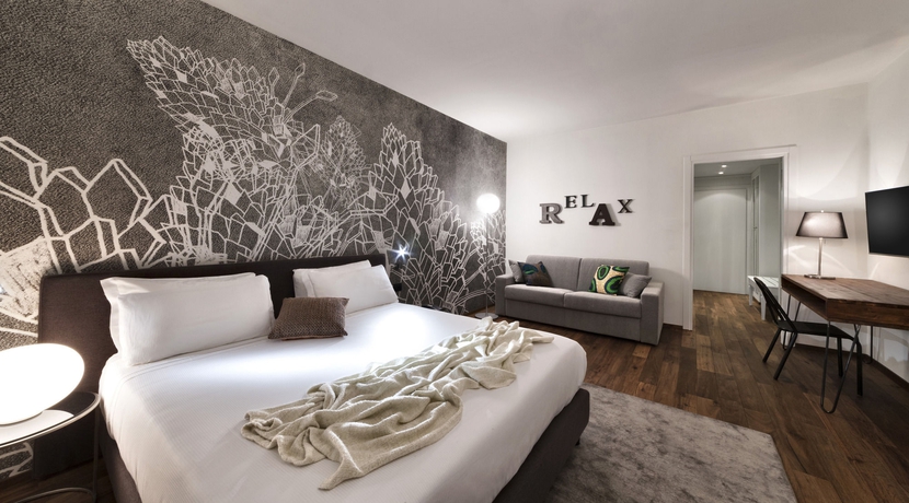 Imagen de la habitación del Hotel Living. Foto 2