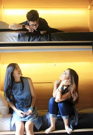 Imagen de los interiores del Hotel Livinn Hostel City Center Surabaya. Foto 15