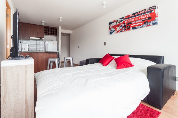 Imagen de la habitación del Hotel Livinnest Apartments En Manquehue. Foto 8