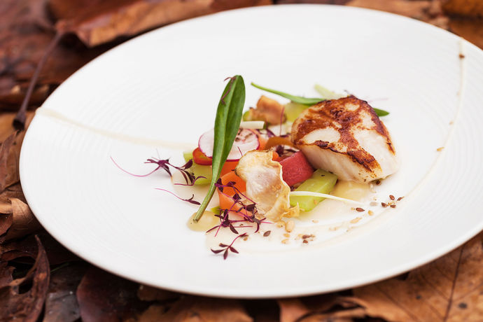 Imagen de los exteriores del Hotel Llansantffraed Court. Foto 15