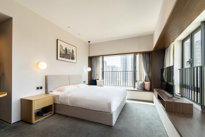 Imagen de la habitación del Hotel Ln Residence Science City Guangzhou. Foto 16