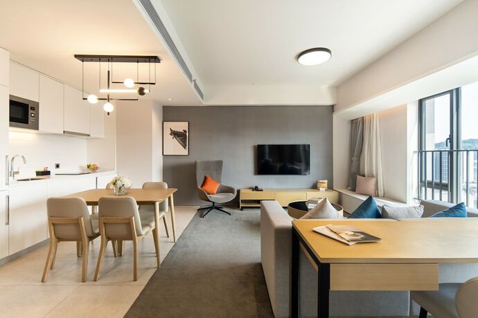 Imagen de la habitación del Hotel Ln Residence Science City Guangzhou. Foto 22