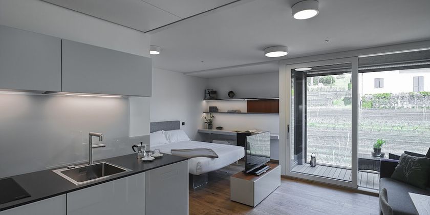 Imagen de la habitación del Hotel Lo Scudo di Stabio. Foto 12
