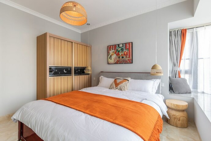 Imagen de la habitación del Hotel Locals Boutique Apartment Wanzaicec No.6. Foto 21