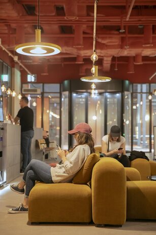 Imagen del bar/restaurante del Hotel Localstitch Creator Town Seogyo. Foto 10