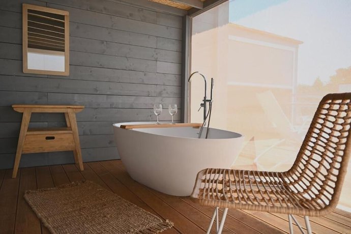 Imagen de la habitación del Hotel Lodges de Camargue. Foto 15