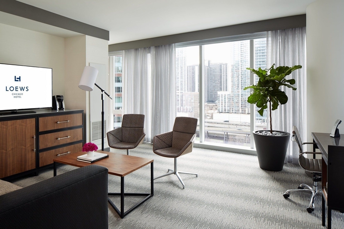 Imagen de los interiores del Hotel Loews Chicago. Foto 11
