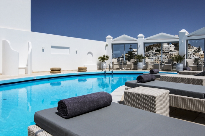 Imagen de la piscina del Hotel Lofos Village. Foto 6