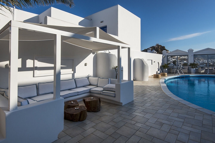 Imagen de la piscina del Hotel Lofos Village. Foto 7