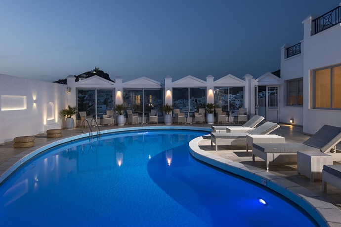 Imagen de la piscina del Hotel Lofos Village. Foto 9