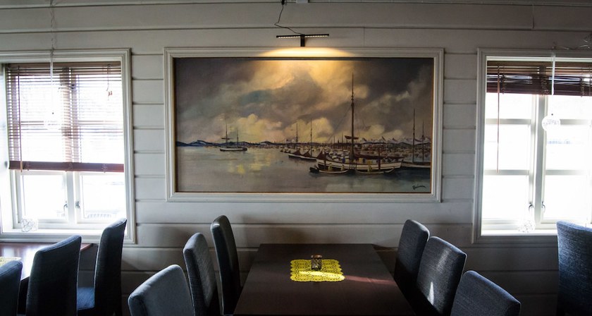 Imagen del bar/restaurante del Hotel Lofoten Gate Hostel. Foto 3