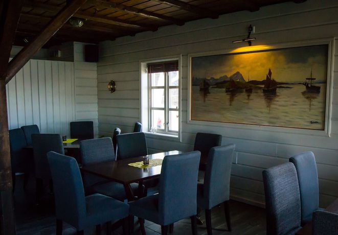 Imagen del bar/restaurante del Hotel Lofoten Gate Hostel. Foto 5