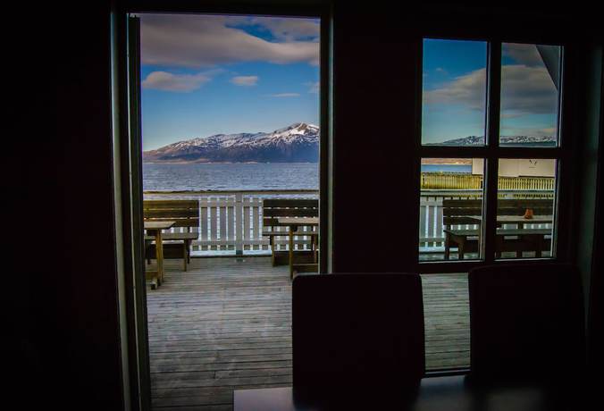 Imagen del bar/restaurante del Hotel Lofoten Gate Hostel. Foto 6