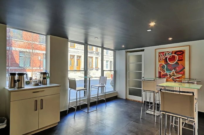 Imagen del bar/restaurante del Hotel Loft, Montreal. Foto 2