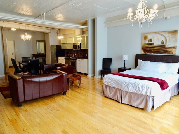 Imagen de la habitación del Hotel Loft, Montreal. Foto 10