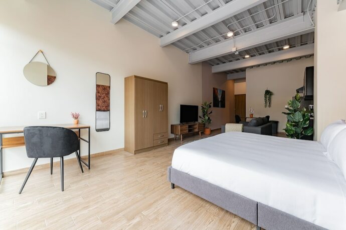 Imagen de la habitación del Hotel Lofts Roma Norte by VH. Foto 14