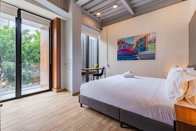 Imagen de la habitación del Hotel Lofts Roma Norte by VH. Foto 15