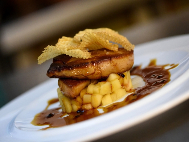 Imagen del bar/restaurante del Hotel Logis Auberge Des Moulins. Foto 5