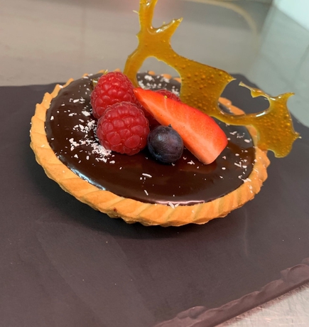 Imagen del bar/restaurante del Hotel Logis Cris , Lyon Sud. Foto 4