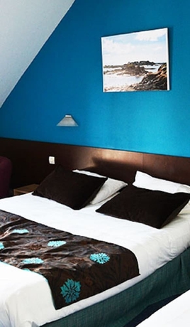 Imagen de la habitación del Hotel Logis H&ocirc;tel Restaurant Les Fontaine. Foto 16