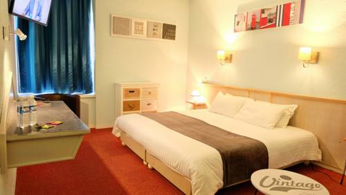 Imagen de la habitación del Hotel Logis Noemys Brive - Restaurant Le Teinchurier. Foto 4