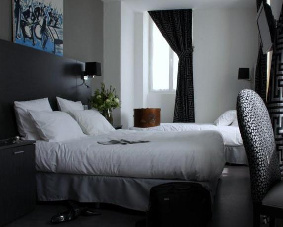 Imagen de la habitación del Hotel Logis and Restaurant La Villa Bleue. Foto 6