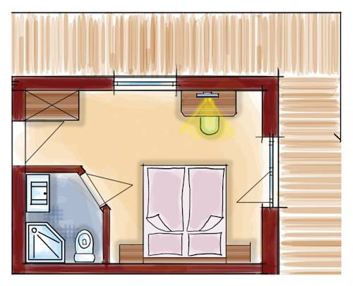 Imagen de la habitación del Hotel Lohningerhof. Foto 4