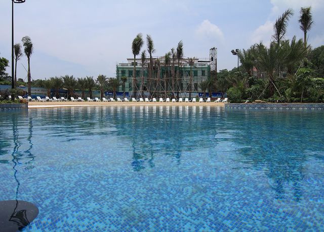 Imagen de la piscina del Hotel Longyuan Hot Spring - Heyuan. Foto 6