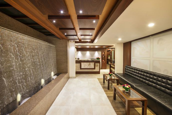 Imagen de los interiores del Hotel Lords Eco Inn Bengaluru Jayanagar. Foto 15