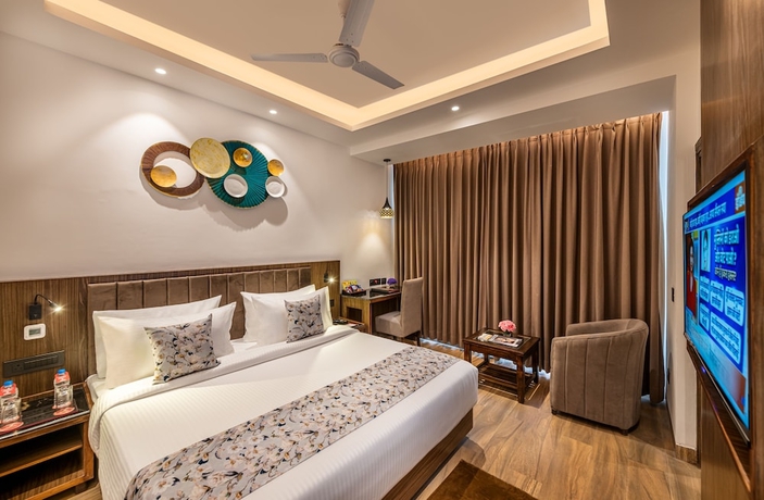 Imagen de la habitación del Hotel Lords Eco Inn Dehradun. Foto 6