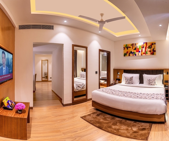 Imagen de la habitación del Hotel Lords Eco Inn Dehradun. Foto 7