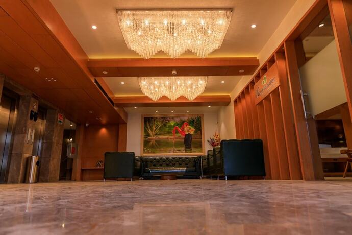 Imagen general del Hotel Lords Eco Inn Jamnagar. Foto 10