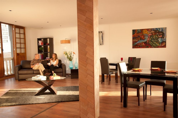 Imagen de los interiores del Hotel Loreto, Santiago de Chile. Foto 16