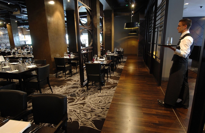 Imagen del bar/restaurante del Hotel Lorne Glasgow. Foto 6