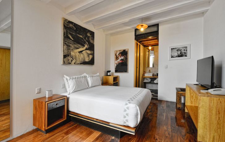 Imagen de la habitación del Hotel Los Amantes. Foto 8