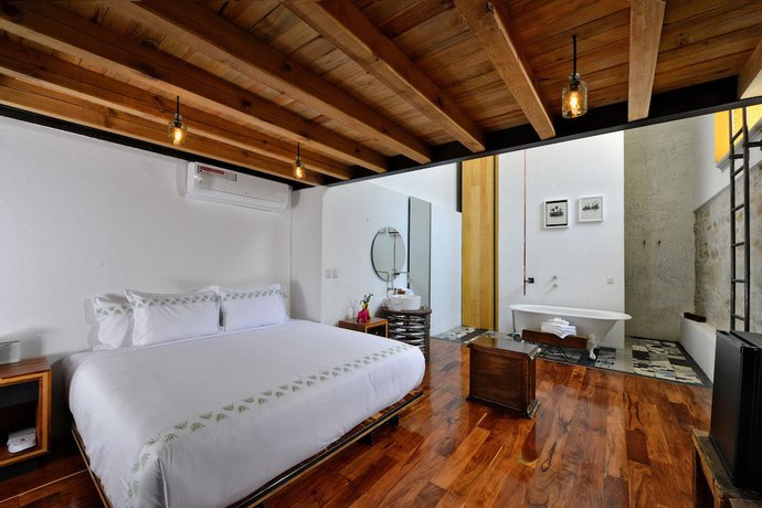 Imagen de la habitación del Hotel Los Amantes. Foto 9