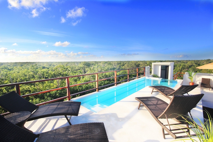 Imagen de la piscina del Hotel Los Amigos Tulum. Foto 17