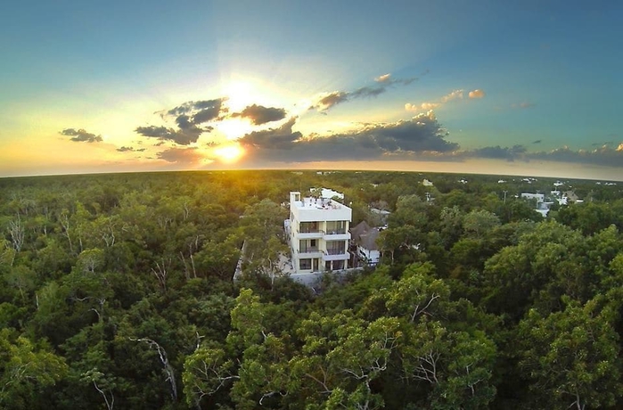 Imagen de los exteriores del Hotel Los Amigos Tulum. Foto 13