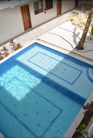 Imagen de la piscina del Hotel Los Arcos - Tulum. Foto 18