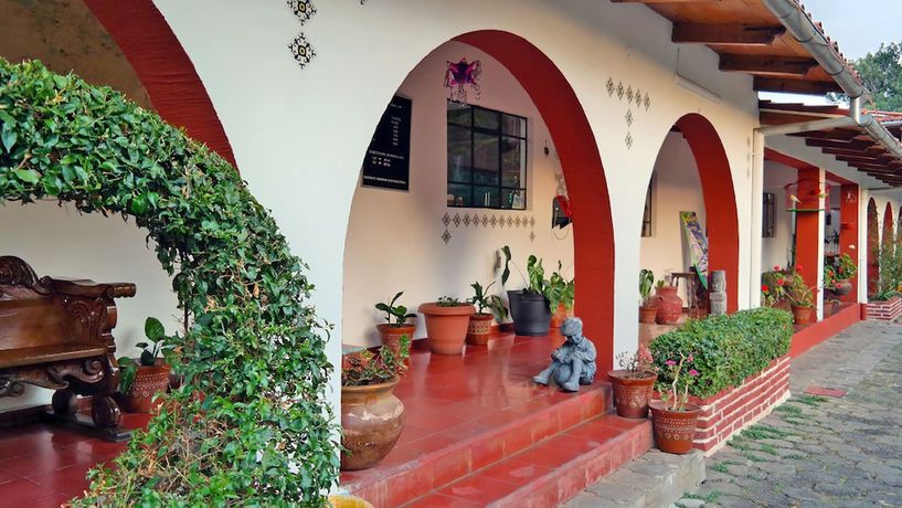 Imagen de los interiores del Hotel Los Cedros, Uruapan. Foto 17