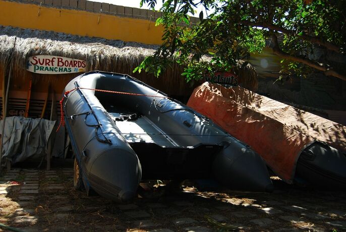 Imagen del bar/restaurante del Hotel Los Faroles. Foto 13